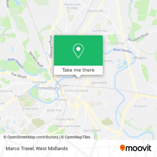 Marco Travel map