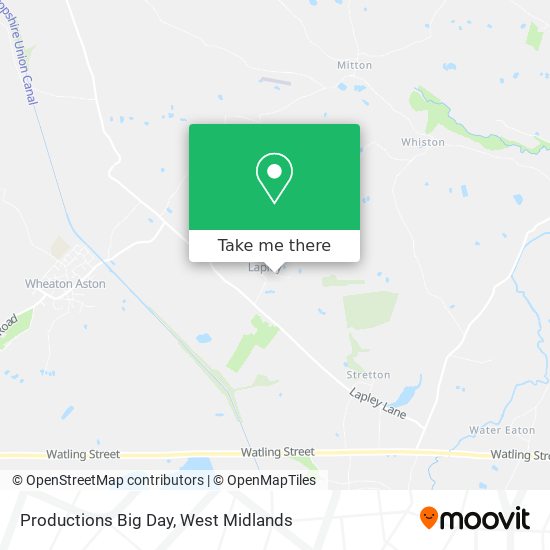 Productions Big Day map