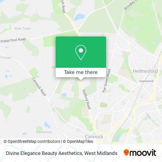 Divine Elegance Beauty Aesthetics map