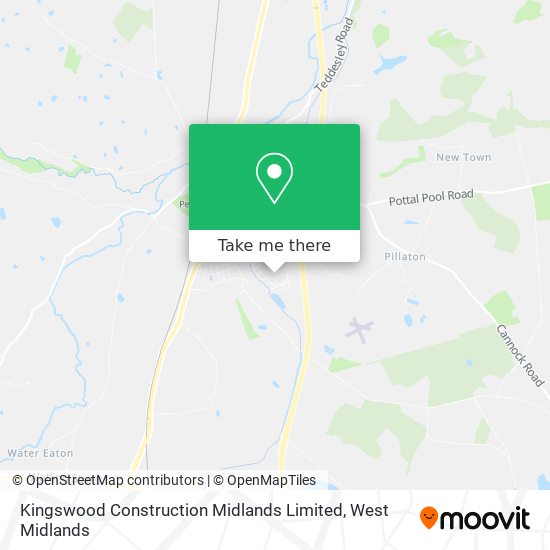Kingswood Construction Midlands Limited map