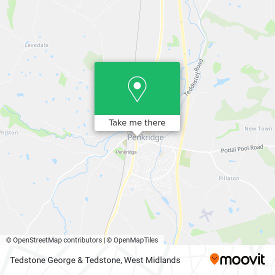 Tedstone George & Tedstone map