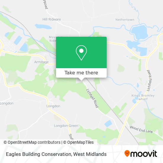 Eagles Building Conservation map