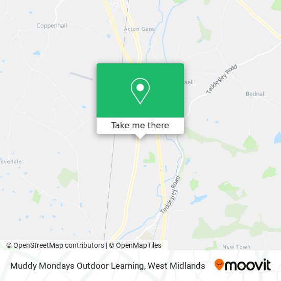 Muddy Mondays Outdoor Learning map