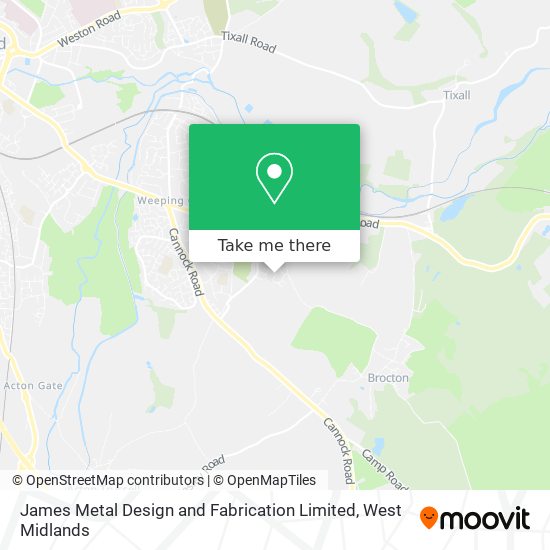 James Metal Design and Fabrication Limited map