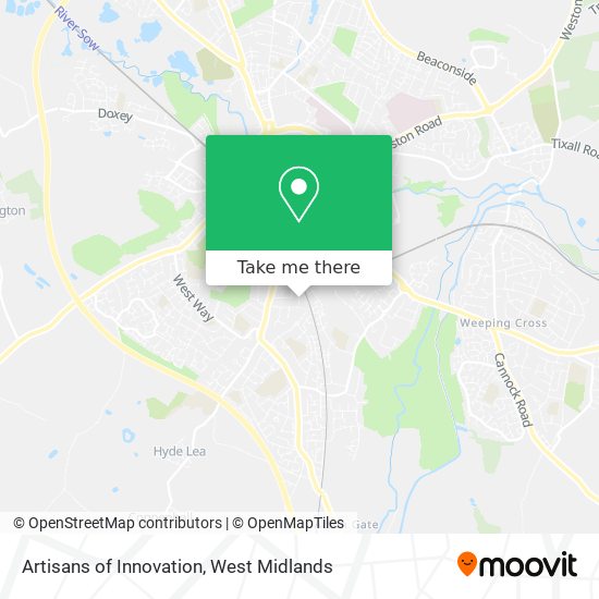 Artisans of Innovation map