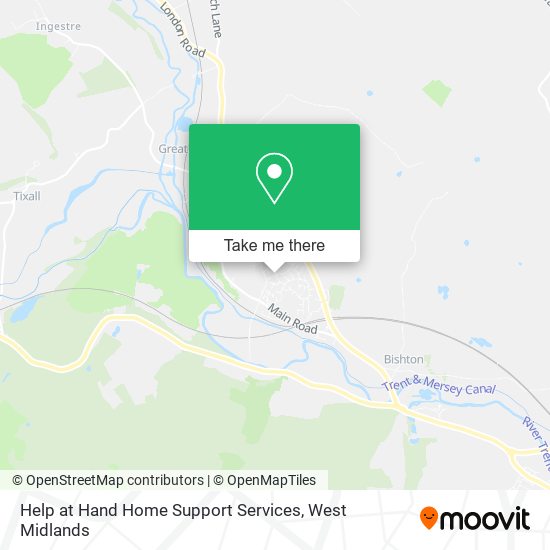 Help at Hand Home Support Services map