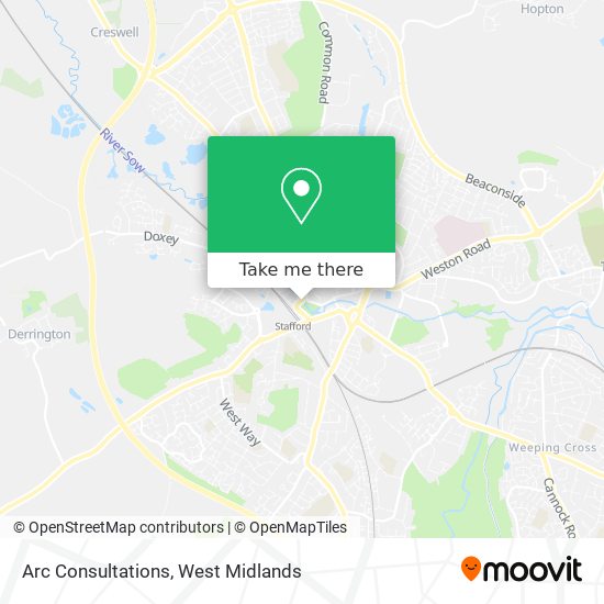 Arc Consultations map