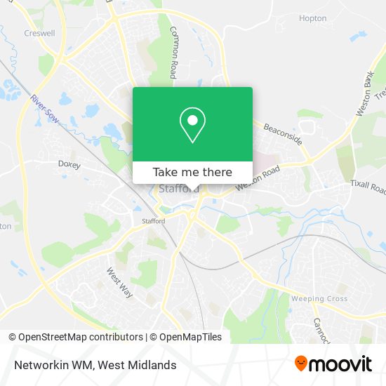 Networkin WM map