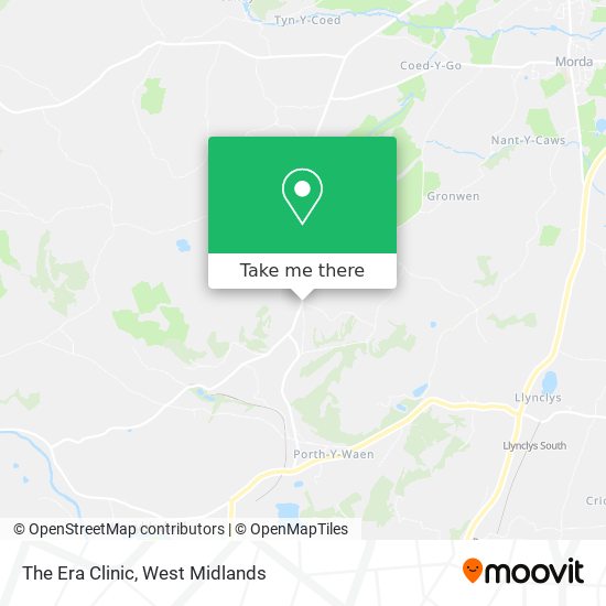 The Era Clinic map