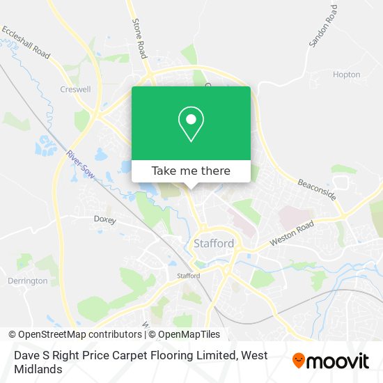 Dave S Right Price Carpet Flooring Limited map