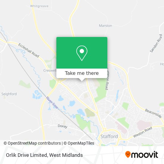 Orlik Drive Limited map