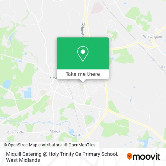 Miquill Catering @ Holy Trinity Ce Primary School map