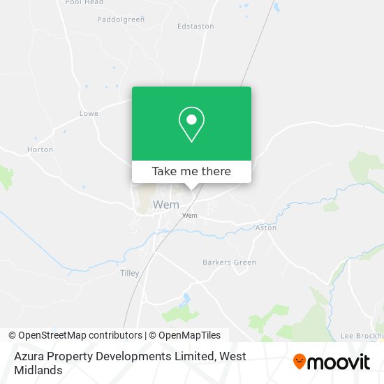 Azura Property Developments Limited map