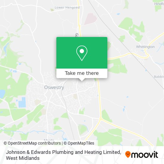 Johnson & Edwards Plumbing and Heating Limited map