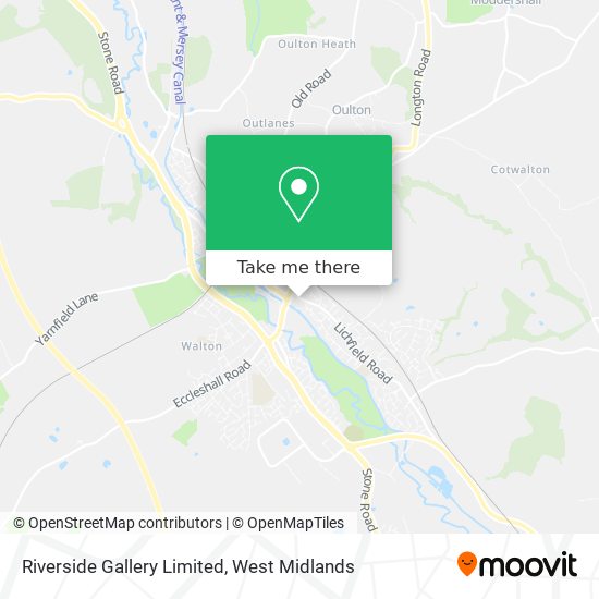 Riverside Gallery Limited map
