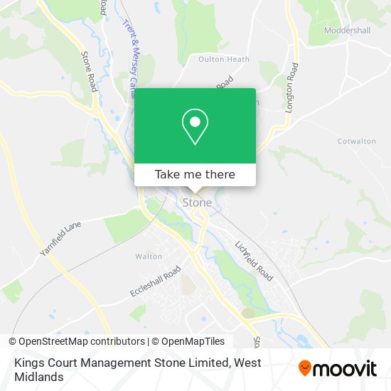 Kings Court Management Stone Limited map