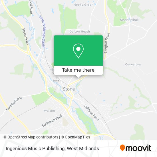 Ingenious Music Publishing map