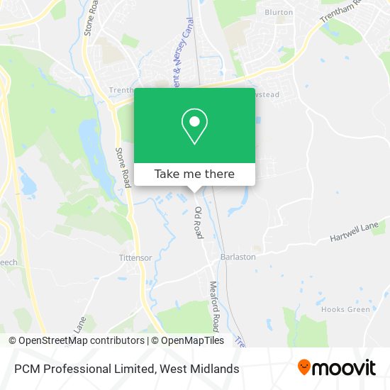 PCM Professional Limited map