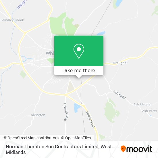 Norman Thornton Son Contractors Limited map