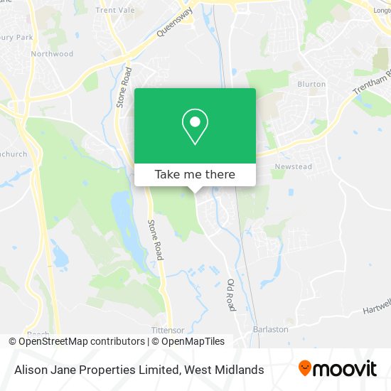 Alison Jane Properties Limited map