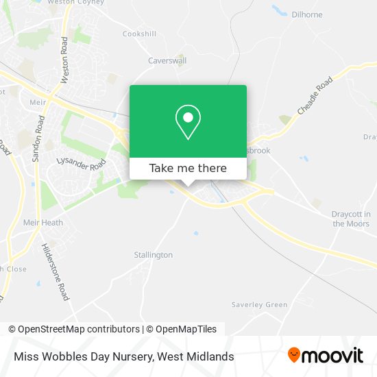 Miss Wobbles Day Nursery map