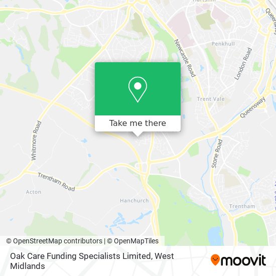Oak Care Funding Specialists Limited map