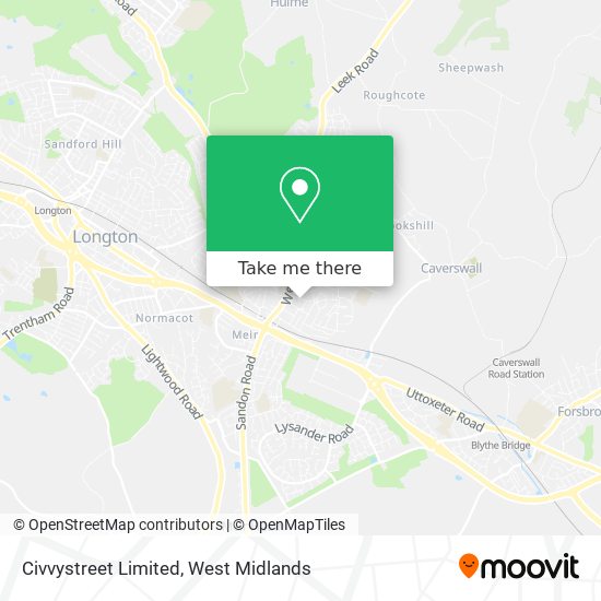 Civvystreet Limited map
