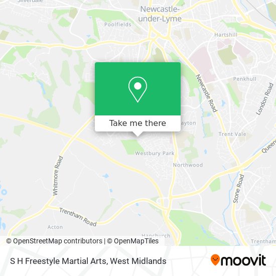 S H Freestyle Martial Arts map