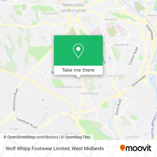 Wolf Whipp Footwear Limited map