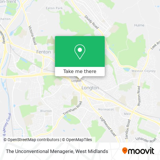 The Unconventional Menagerie map