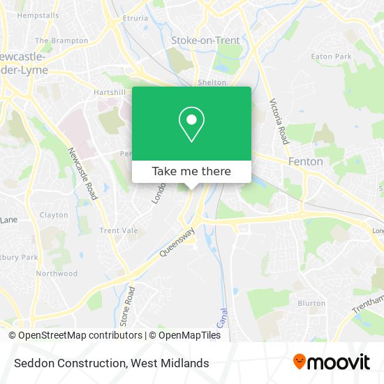 Seddon Construction map