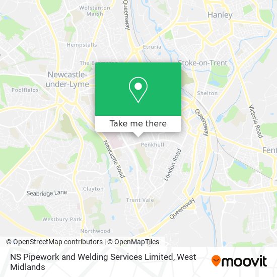 NS Pipework and Welding Services Limited map
