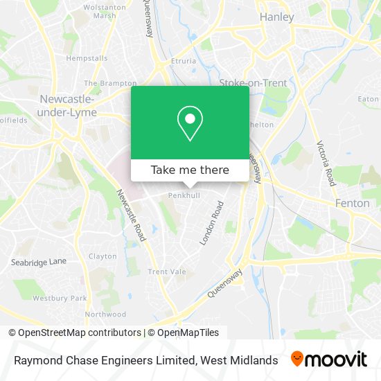 Raymond Chase Engineers Limited map