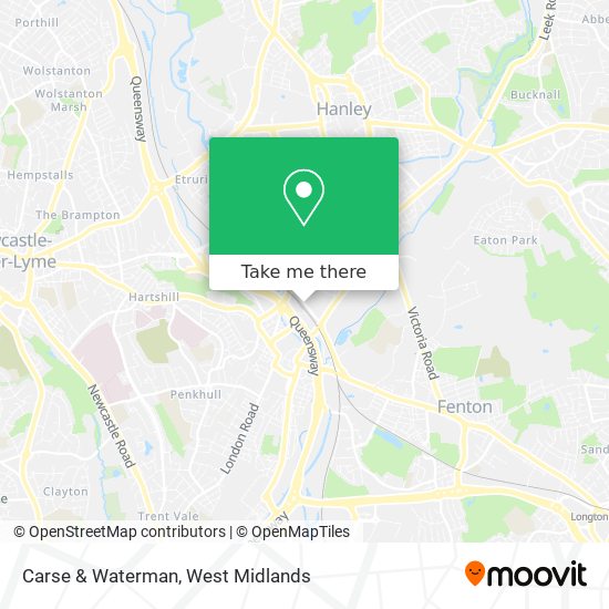 Carse & Waterman map