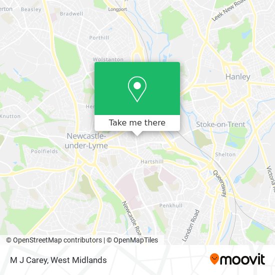 M J Carey map