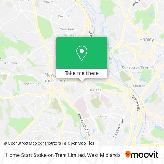 Home-Start Stoke-on-Trent Limited map