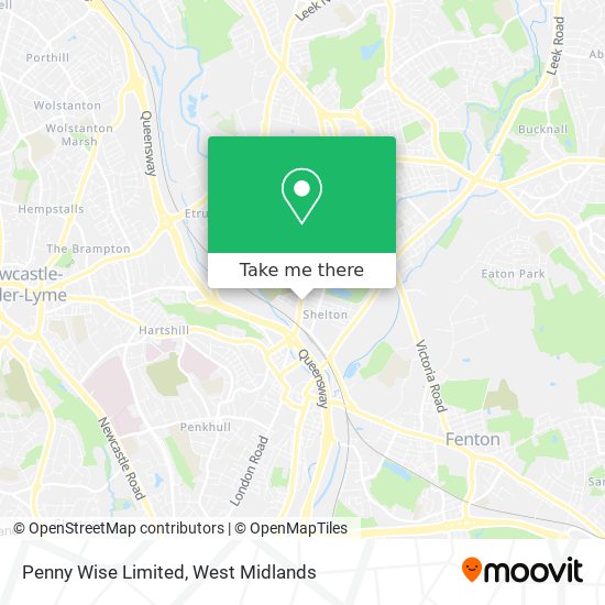 Penny Wise Limited map