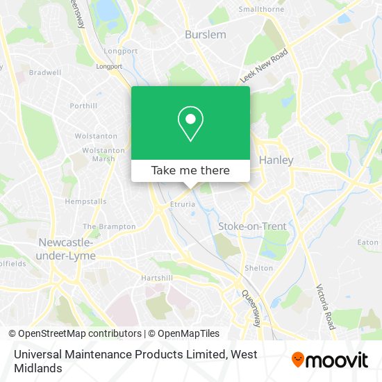 Universal Maintenance Products Limited map