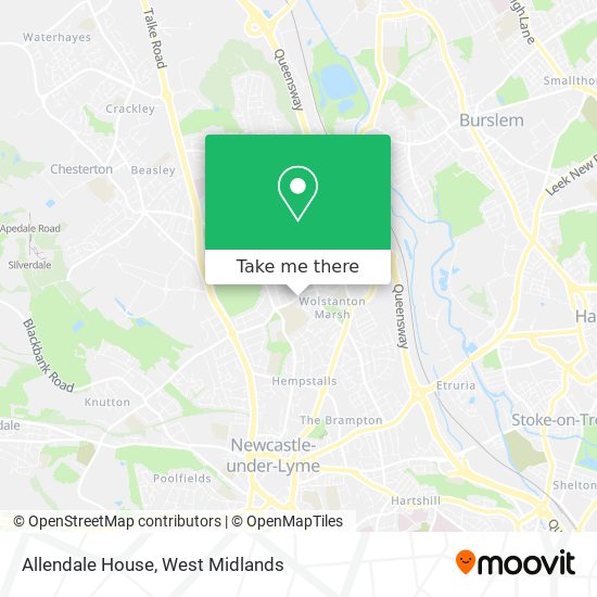 Allendale House map