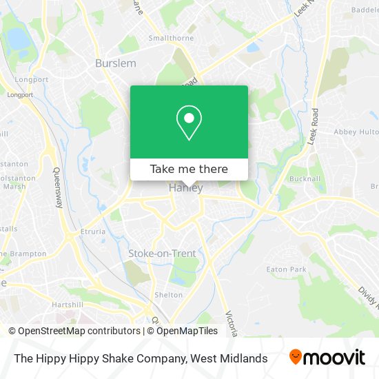 The Hippy Hippy Shake Company map