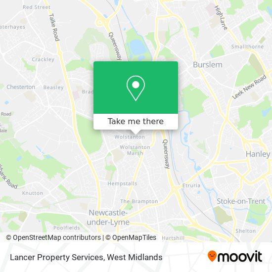 Lancer Property Services map