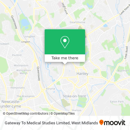 Gateway To Medical Studies Limited map