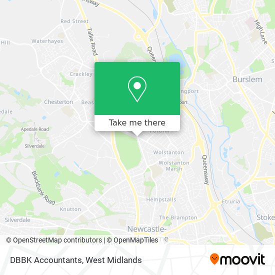 DBBK Accountants map