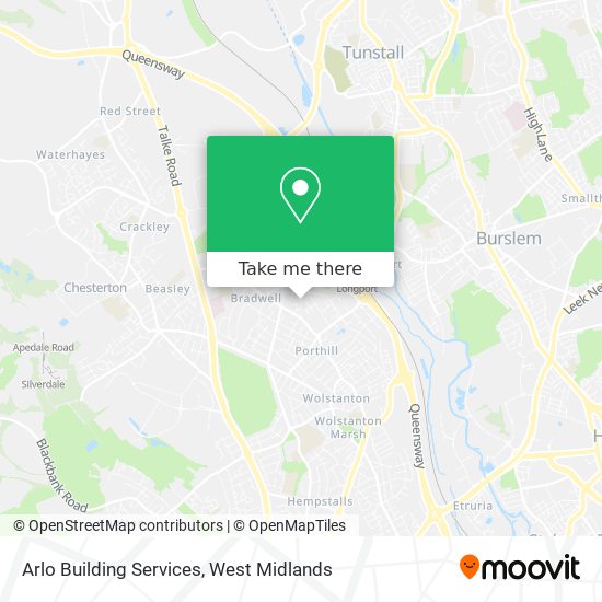 Arlo Building Services map