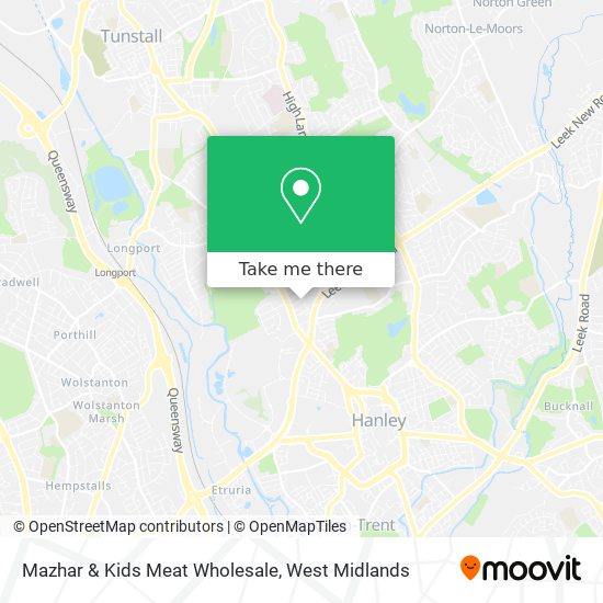 Mazhar & Kids Meat Wholesale map