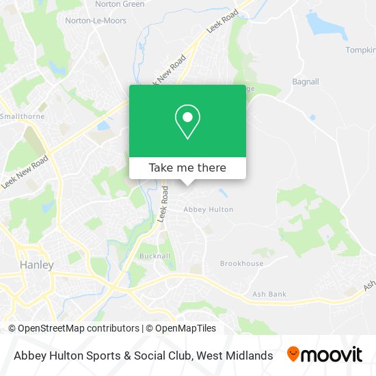 Abbey Hulton Sports & Social Club map