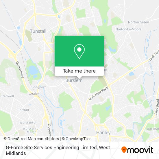 G-Force Site Services Engineering Limited map