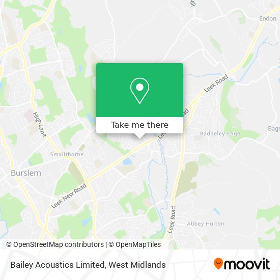 Bailey Acoustics Limited map