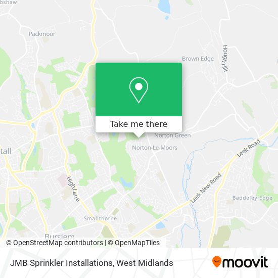 JMB Sprinkler Installations map
