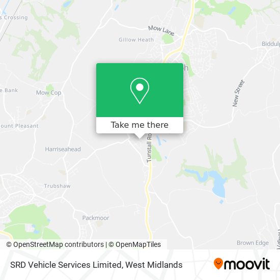 SRD Vehicle Services Limited map